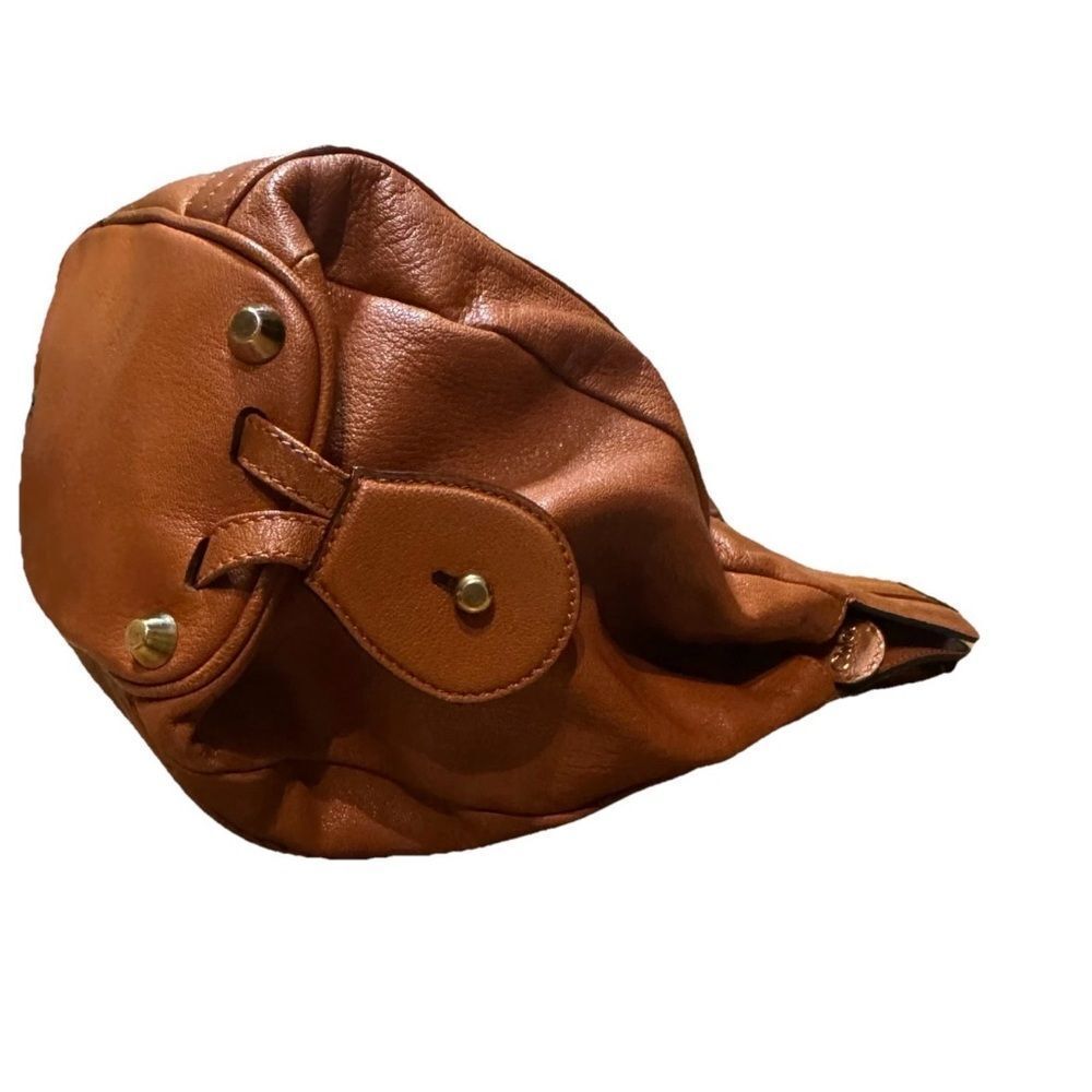 Chloé Whiskey Brown Leather Irene Tote Shoulder Bag - Picture 8 of 14